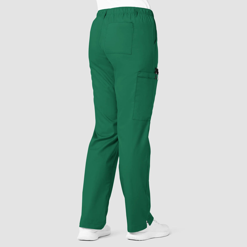 Wink Scrubs Women's Straight Leg Cargo Scrub Pant Hunter | scrub-supply.com