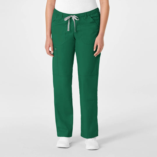 Wink Scrubs Women's Straight Leg Cargo Scrub Pant Hunter | scrub-supply.com