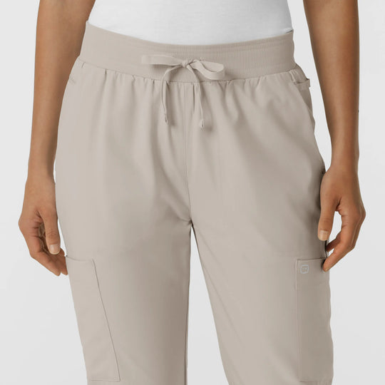 Wink Scrubs Women's Flex-n-Reach Track Scrub Pant Cloud | scrub-supply.com