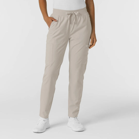 Wink Scrubs Women's Flex-n-Reach Track Scrub Pant Cloud | scrub-supply.com