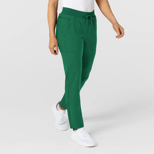 Wink Scrubs Women's Flex-n-Reach Track Scrub Pant Hunter | scrub-supply.com