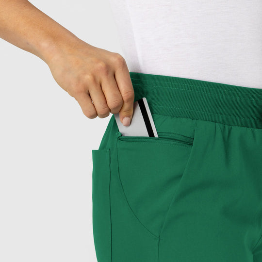 Wink Scrubs Women's Flex-n-Reach Track Scrub Pant Hunter | scrub-supply.com
