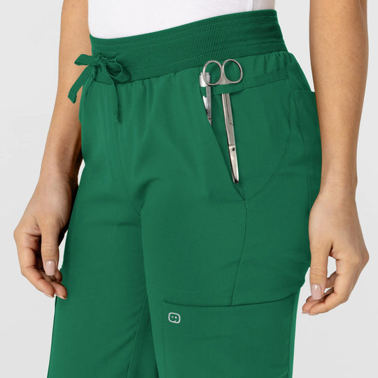 Wink Scrubs Women's Flex-n-Reach Track Scrub Pant Hunter | scrub-supply.com