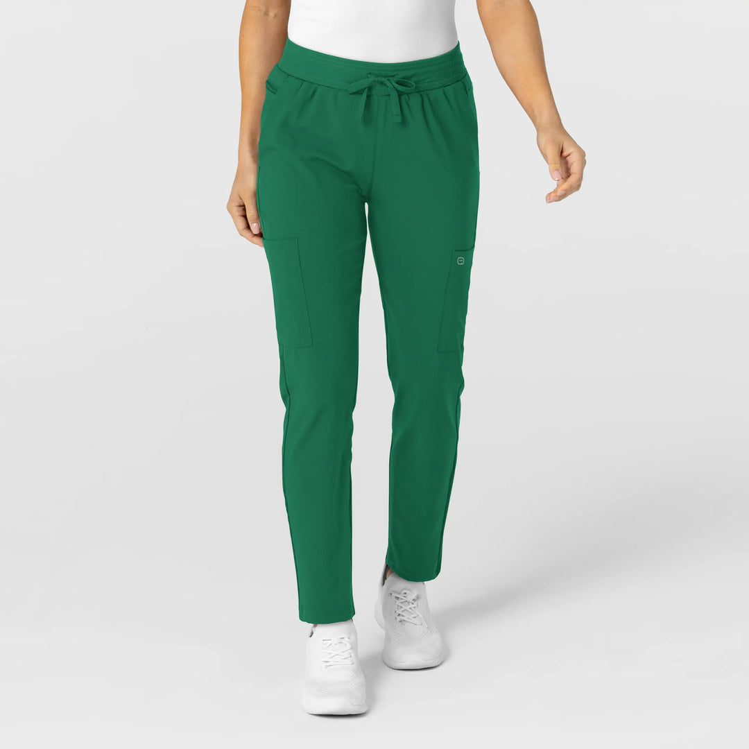 Wink Scrubs Women's Flex-n-Reach Track Scrub Pant Hunter | scrub-supply.com