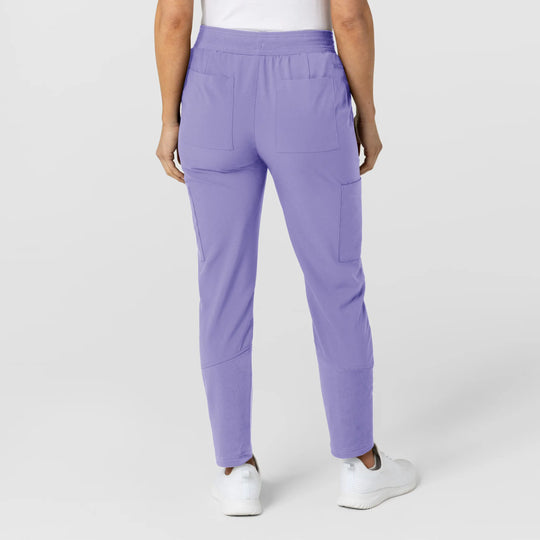 Wink Scrubs Women's Flex-n-Reach Track Scrub Pant Iris Purple | scrub-supply.com