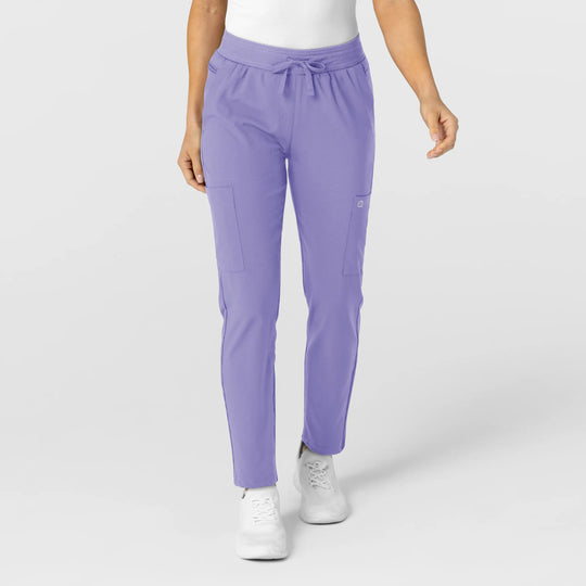 Wink Scrubs Women's Flex-n-Reach Track Scrub Pant Iris Purple | scrub-supply.com