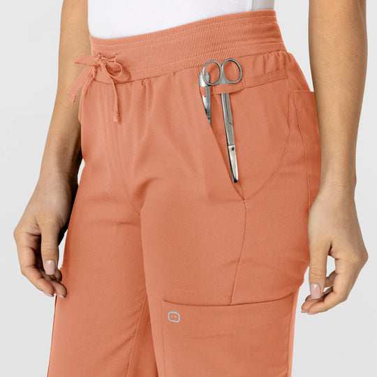 Wink Scrubs Women's Flex-n-Reach Track Scrub Pant Terracotta | scrub-supply.com