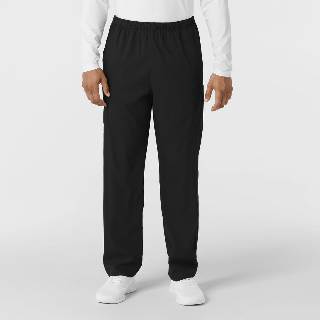 Wink Scrubs Unisex Straight Leg Scrub Pant Black | scrub-supply.com