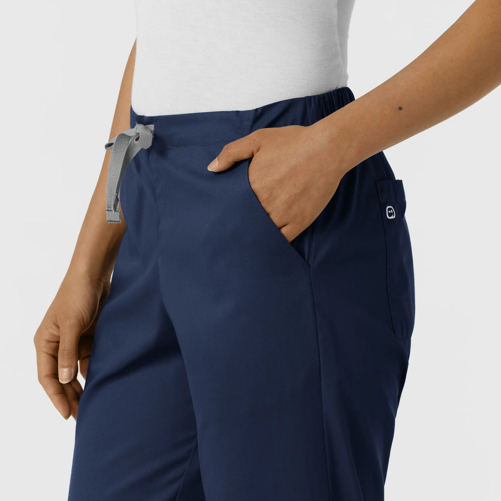 Wink Scrubs Women's Cargo Jogger Scrub Pant Navy | scrub-supply.com