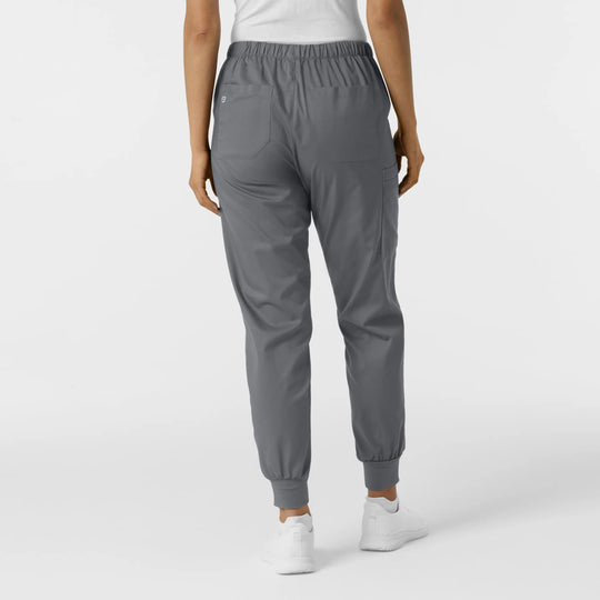 Wink Scrubs Women's Cargo Jogger Scrub Pant Pewter | scrub-supply.com