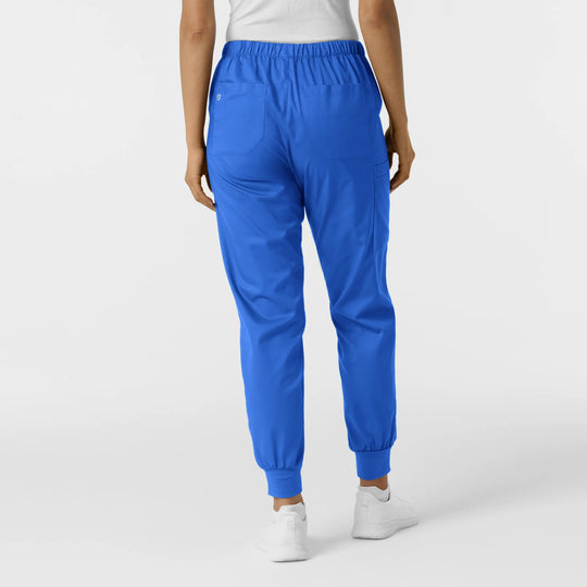 Wink Scrubs Women's Cargo Jogger Scrub Pant Royal Blue | scrub-supply.com