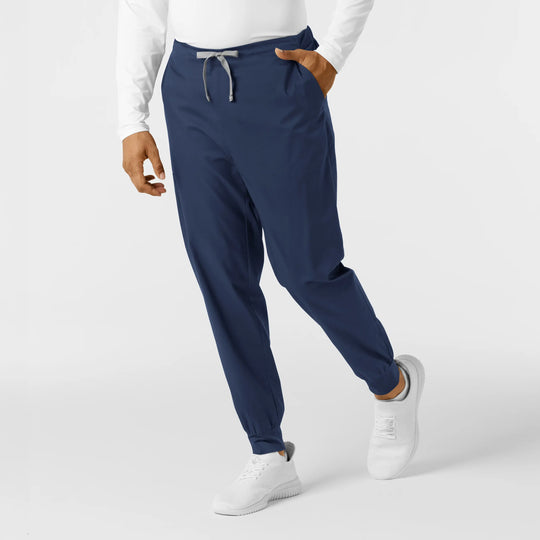 Wink Scrubs Men's Cargo Jogger Scrub Pant Navy | scrub-supply.com