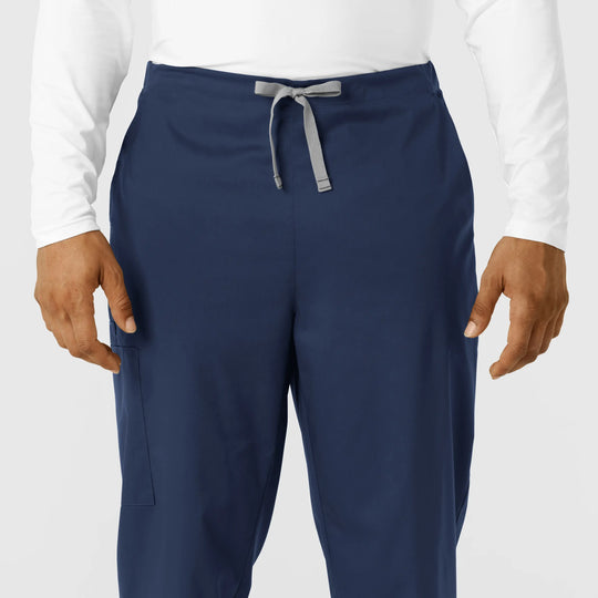 Wink Scrubs Men's Cargo Jogger Scrub Pant Navy | scrub-supply.com