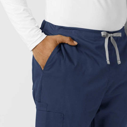 Wink Scrubs Men's Cargo Jogger Scrub Pant Navy | scrub-supply.com