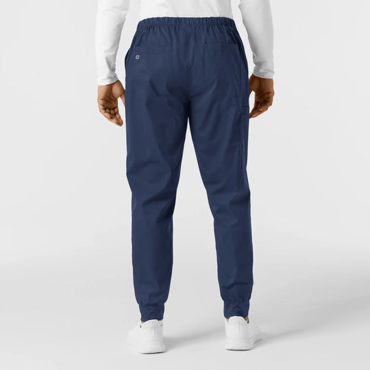 Wink Scrubs Men's Cargo Jogger Scrub Pant Navy | scrub-supply.com