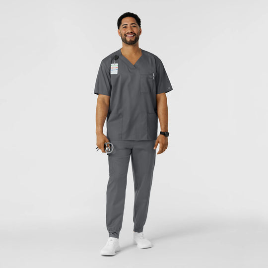 Wink Scrubs Men's Cargo Jogger Scrub Pant Pewter | scrub-supply.com