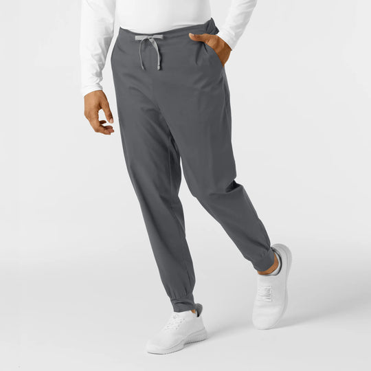 Wink Scrubs Men's Cargo Jogger Scrub Pant Pewter | scrub-supply.com