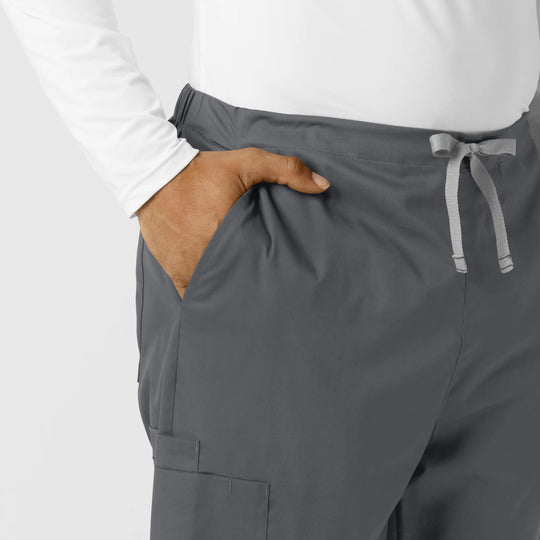 Wink Scrubs Men's Cargo Jogger Scrub Pant Pewter | scrub-supply.com