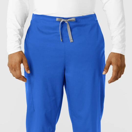 Wink Scrubs Men's Cargo Jogger Scrub Pant Royal Blue | scrub-supply.com