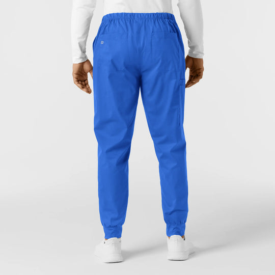 Wink Scrubs Men's Cargo Jogger Scrub Pant Royal Blue | scrub-supply.com