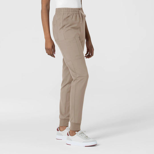 Wink Scrubs Women's Thrive Cargo Jogger Scrub Pant Haze | scrub-supply.com