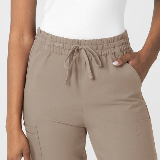 Wink Scrubs Women's Thrive Cargo Jogger Scrub Pant Haze | scrub-supply.com