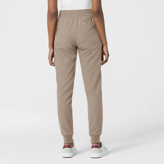 Wink Scrubs Women's Thrive Cargo Jogger Scrub Pant Haze | scrub-supply.com
