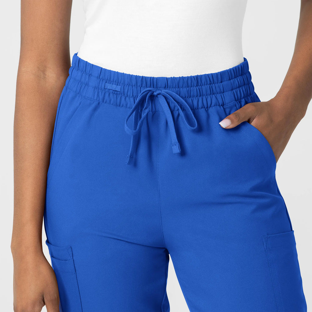 Wink Scrubs Women's Thrive Cargo Jogger Scrub Pant Royal Blue | scrub-supply.com