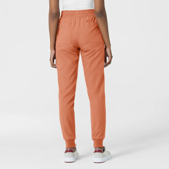 Wink Scrubs Women's Thrive Cargo Jogger Scrub Pant Terracotta | scrub-supply.com
