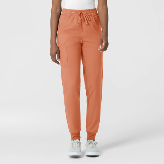 Wink Scrubs Women's Thrive Cargo Jogger Scrub Pant Terracotta | scrub-supply.com
