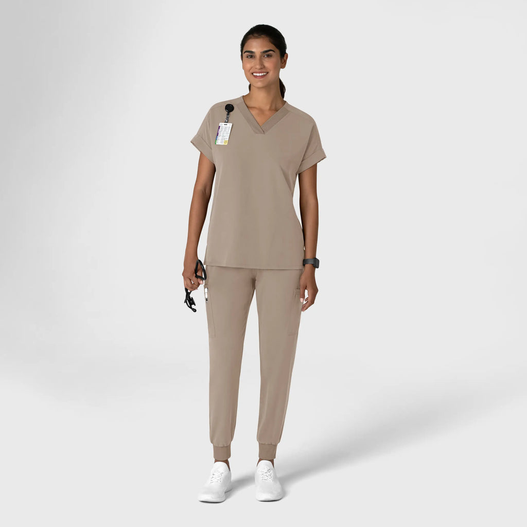 Wink Scrubs Women's Jogger Utility Scrub Pant Haze | scrub-supply.com