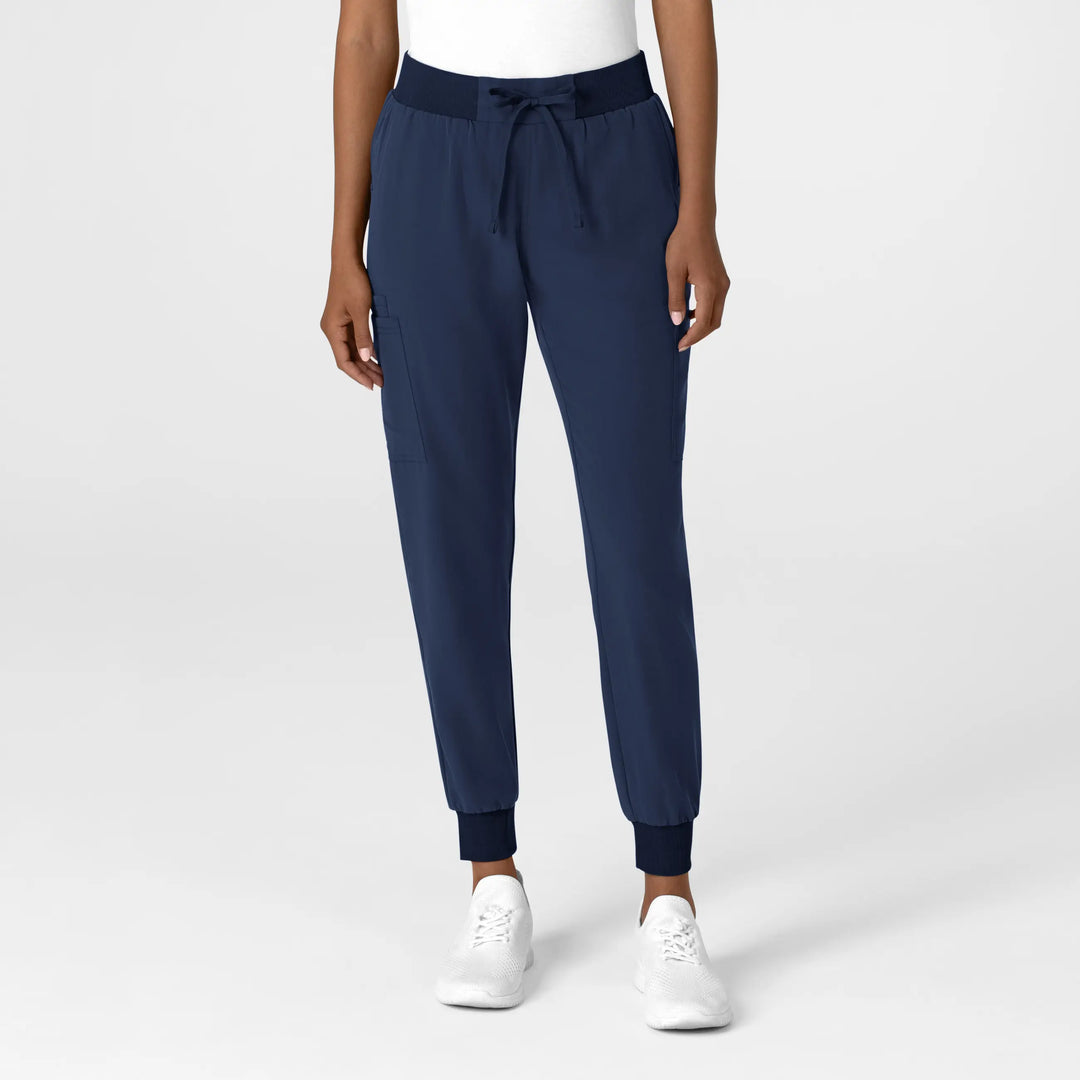 Wink Scrubs Women's Jogger Utility Scrub Pant Navy | scrub-supply.com