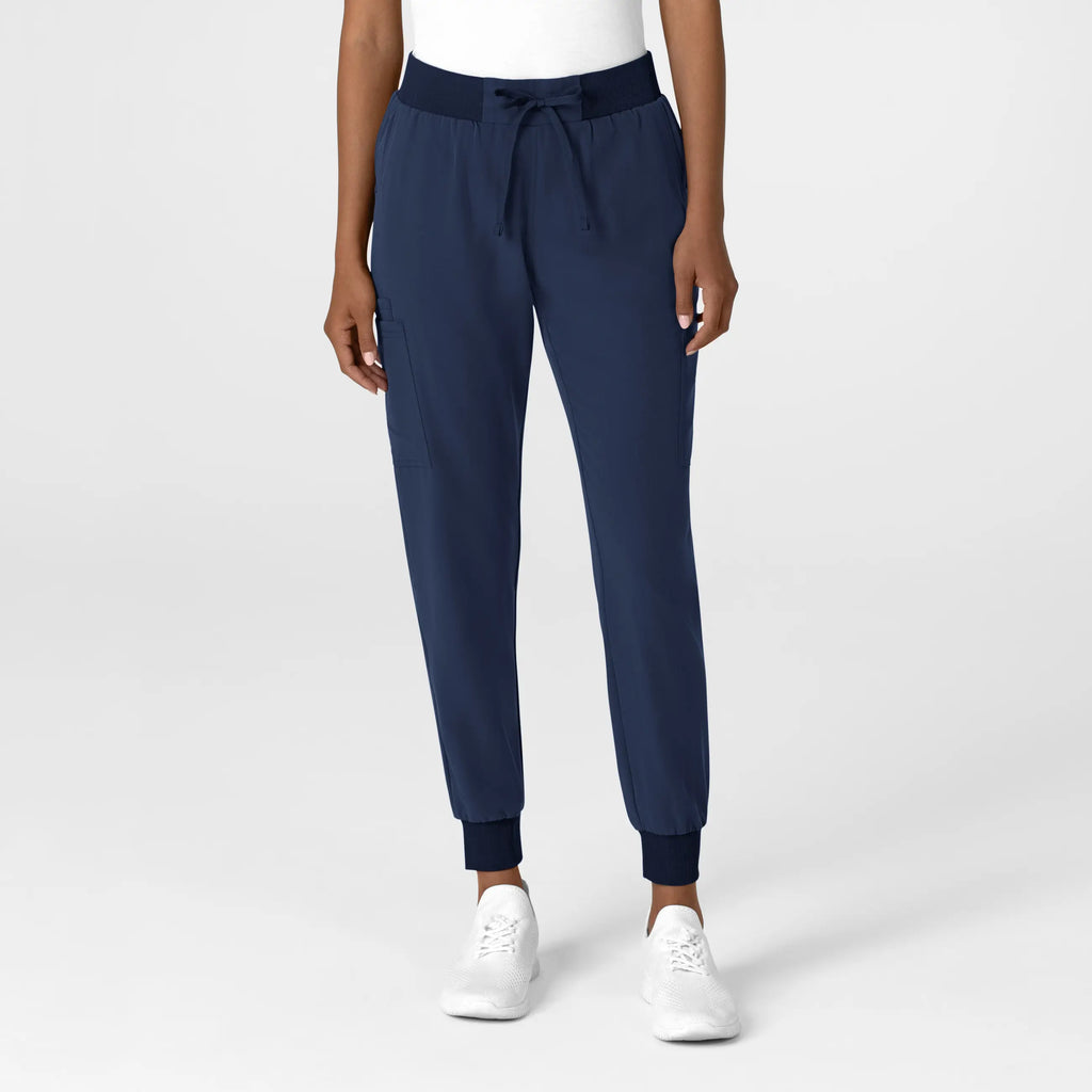 Wink Scrubs Women's Jogger Utility Scrub Pant Navy | scrub-supply.com