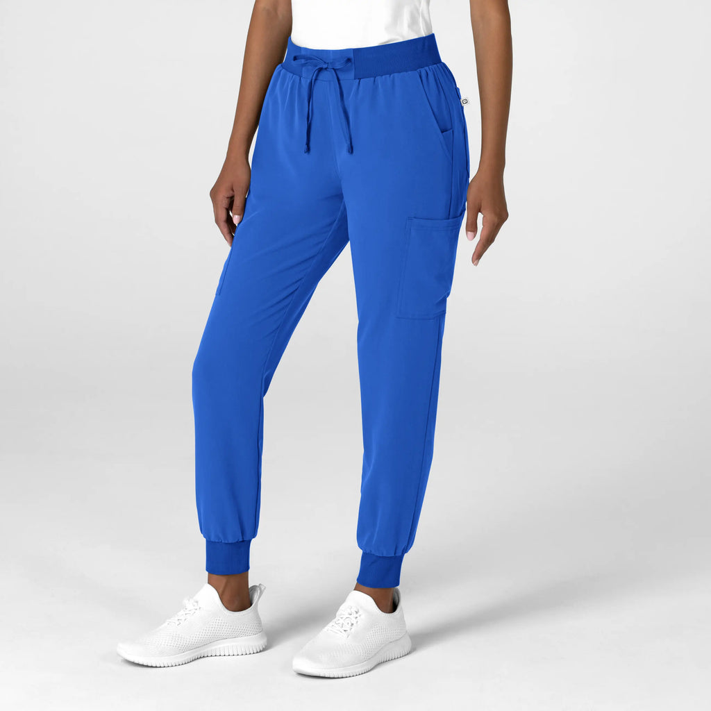 Wink Scrubs Women's Jogger Utility Scrub Pant Royal Blue | scrub-supply.com