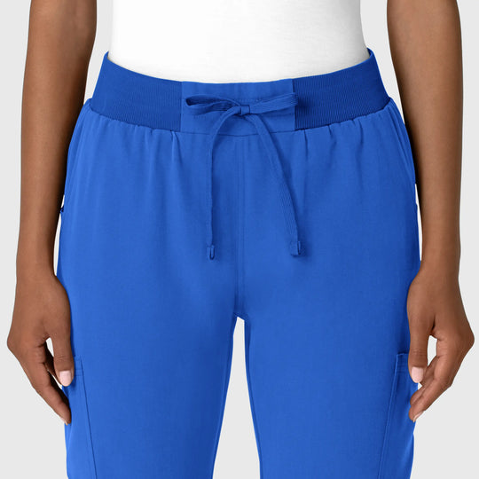 Wink Scrubs Women's Jogger Utility Scrub Pant Royal Blue | scrub-supply.com