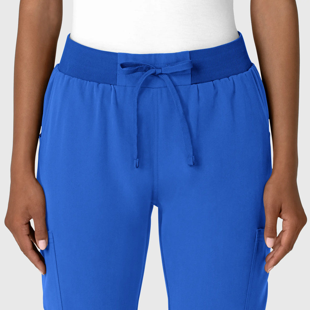 Wink Scrubs Women's Jogger Utility Scrub Pant Royal Blue | scrub-supply.com