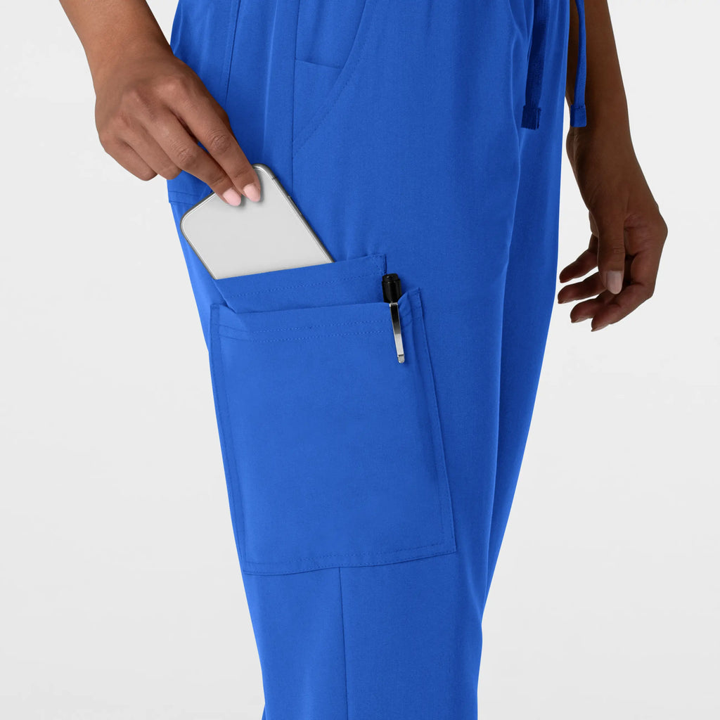 Wink Scrubs Women's Jogger Utility Scrub Pant Royal Blue | scrub-supply.com