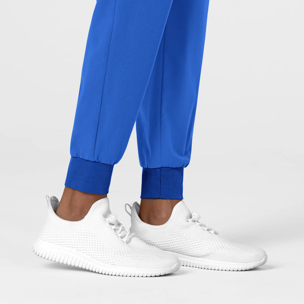 Wink Scrubs Women's Jogger Utility Scrub Pant Royal Blue | scrub-supply.com