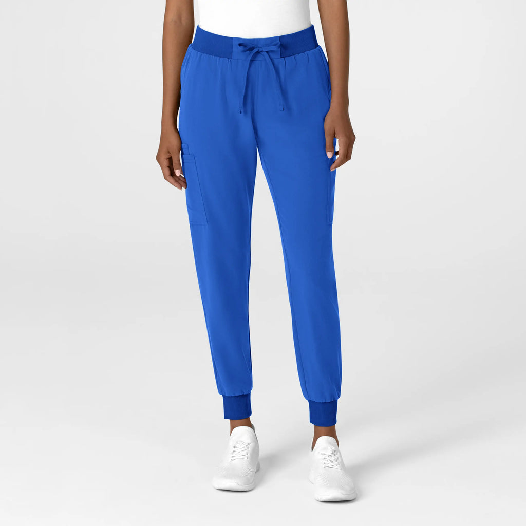 Wink Scrubs Women's Jogger Utility Scrub Pant Royal Blue | scrub-supply.com