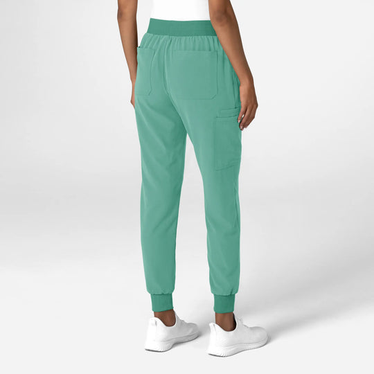 Wink Scrubs Women's Jogger Utility Scrub Pant Turquoise | scrub-supply.com
