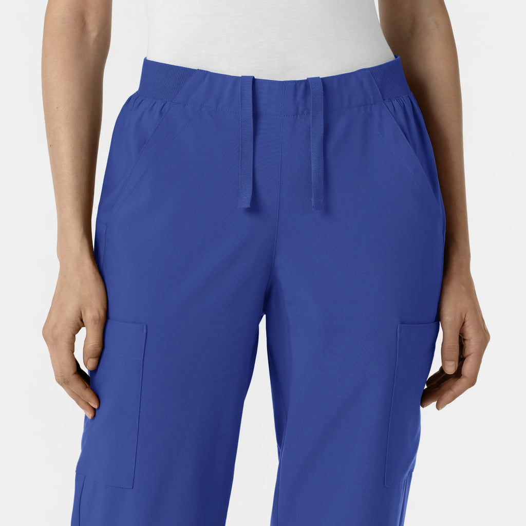 Wink Scrubs Women's Cargo Utility Scrub Pant Galaxy Blue | scrub-supply.com