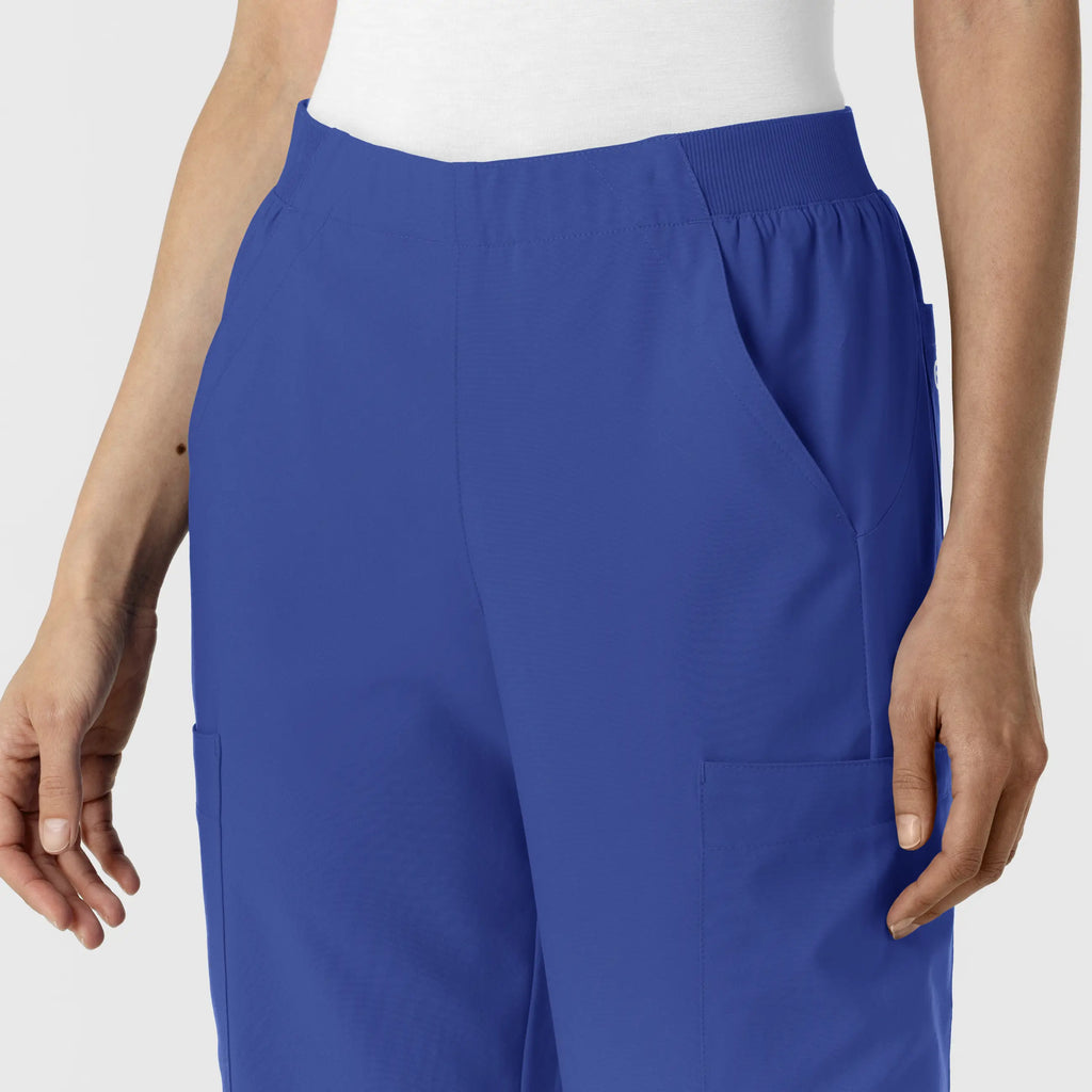 Wink Scrubs Women's Cargo Utility Scrub Pant Galaxy Blue | scrub-supply.com