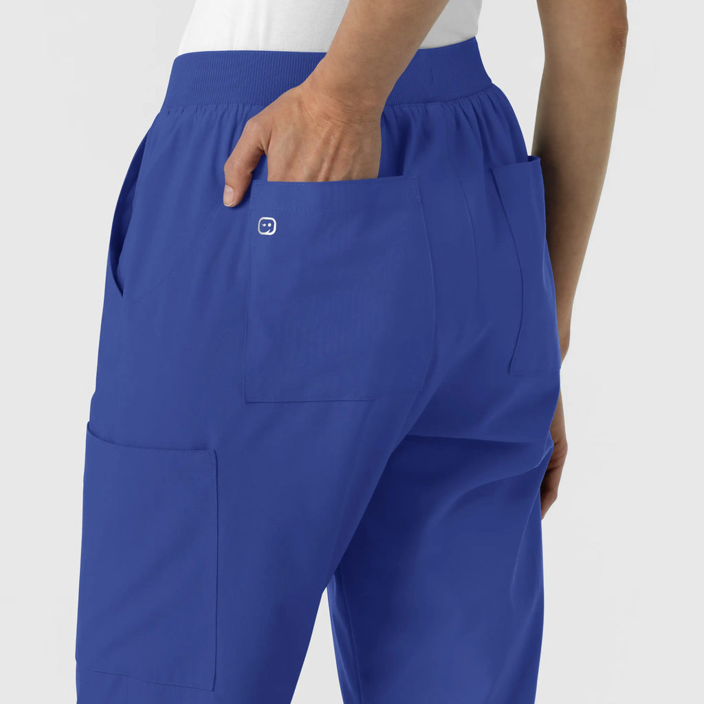 Wink Scrubs Women's Cargo Utility Scrub Pant Galaxy Blue | scrub-supply.com