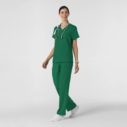 Wink Scrubs Women's Cargo Utility Scrub Pant Hunter | scrub-supply.com