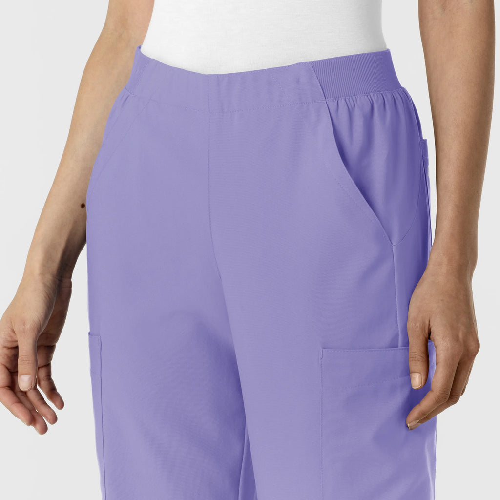 Wink Scrubs Women's Cargo Utility Scrub Pant Iris Purple | scrub-supply.com