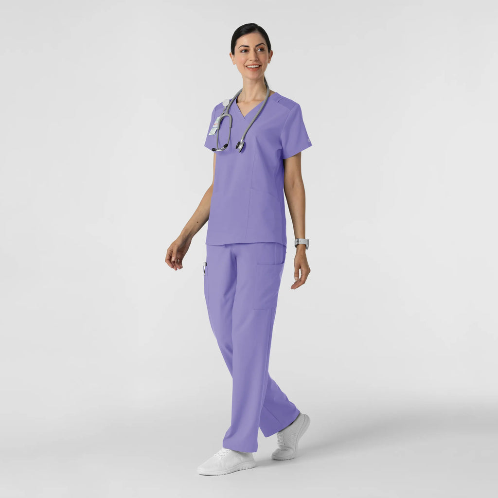 Wink Scrubs Women's Cargo Utility Scrub Pant Iris Purple | scrub-supply.com