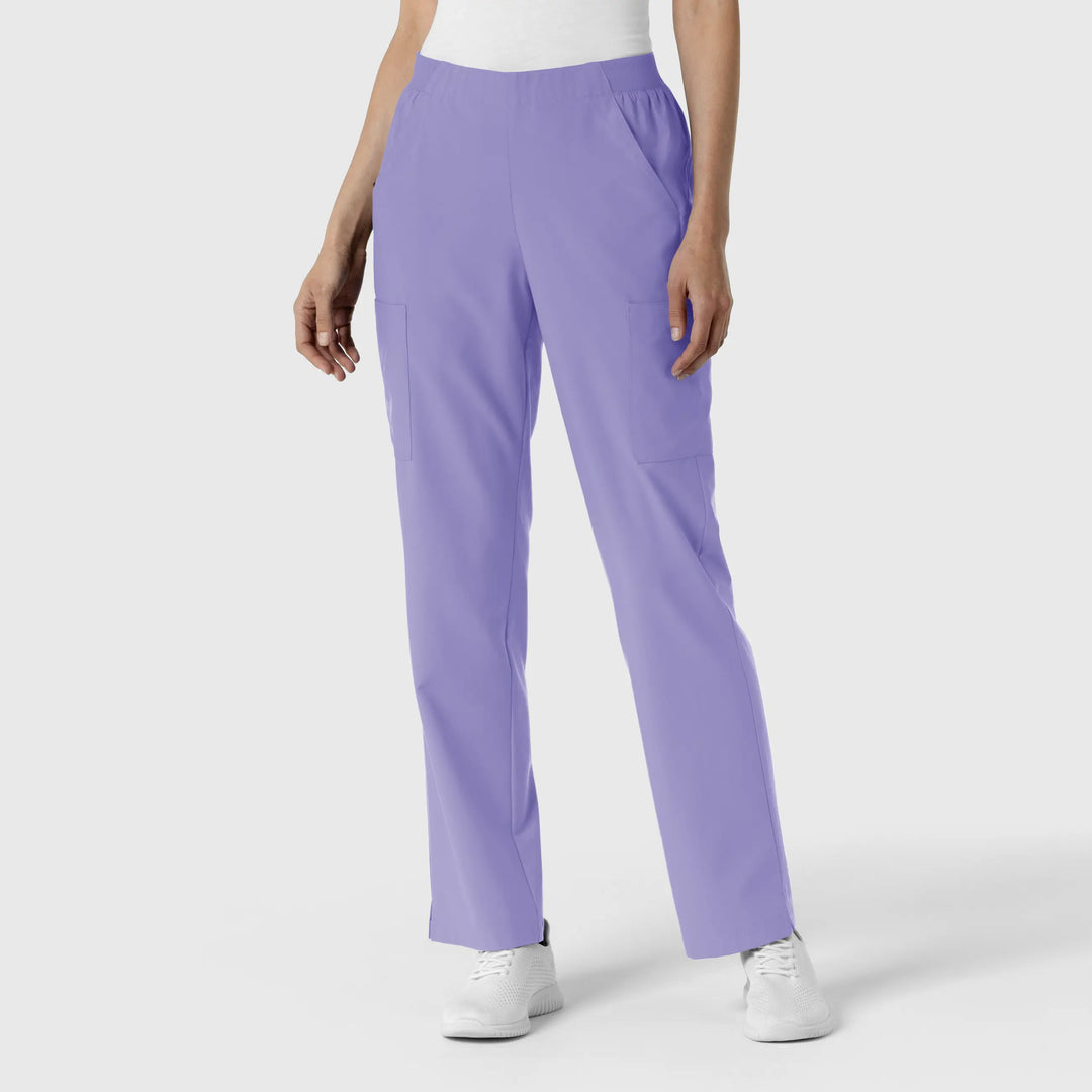 Wink Scrubs Women's Cargo Utility Scrub Pant Iris Purple | scrub-supply.com