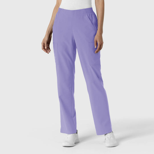 Wink Scrubs Women's Cargo Utility Scrub Pant Iris Purple | scrub-supply.com