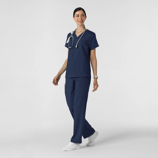 Wink Scrubs Women's Cargo Utility Scrub Pant Navy | scrub-supply.com