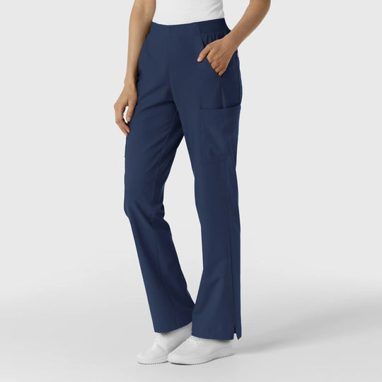 Wink Scrubs Women's Cargo Utility Scrub Pant Navy | scrub-supply.com